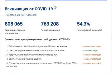 
                                            Коллективный иммунитет от коронавируса в Тульской области достиг 54,3%
                                    