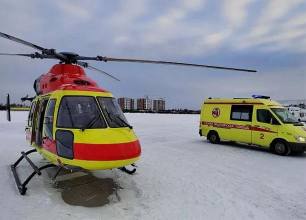 Младенца из Тулы доставили вертолетом санавиации в клинику Санкт-Петербурга