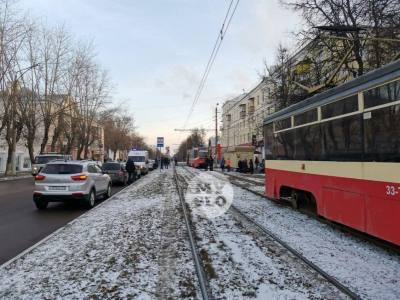 На улице Металлургов в Туле трамвай переехал женщину