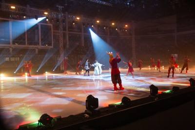 
                                            Одарённые дети Тульской области посетили мюзикл на льду «Руслан и Людмила»
                                    