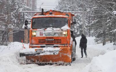 Из-за снегопада в Тульской области введут режим повышенной готовности