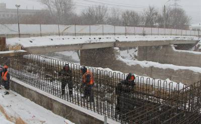 В Туле продолжается ремонт мостов
