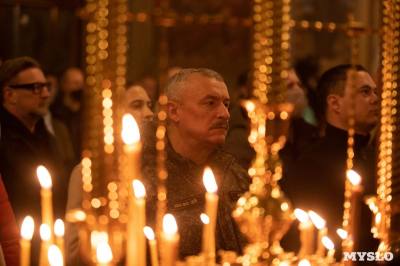 В Успенском соборе Тулы прошло Рождественское богослужение: фоторепортаж