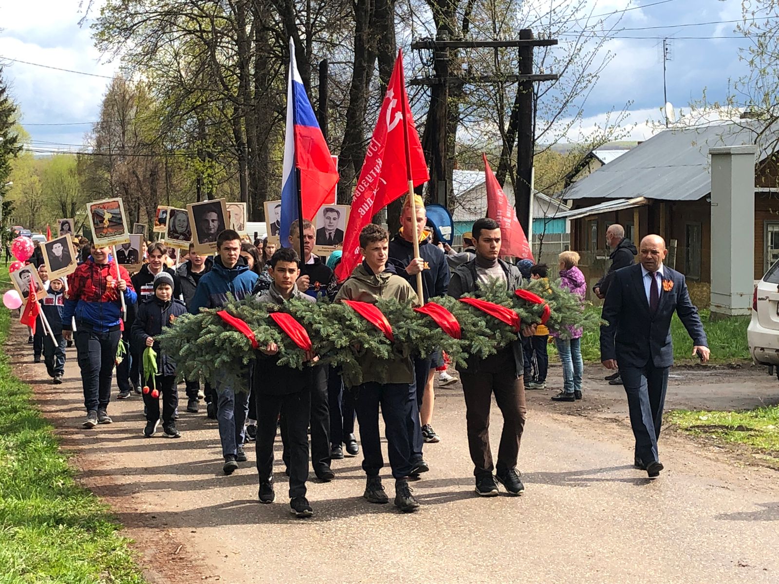 Чествование Дня Победы в Иваньково